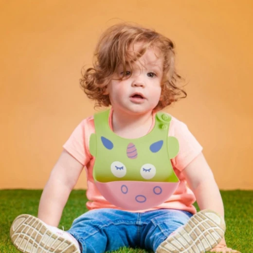 Babyjem baby bib silicone green - BabyJem - Image 2