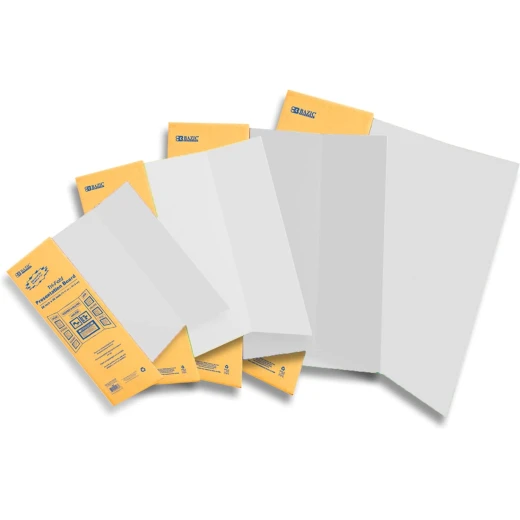 Bazic White Tri-Fold Corrugated Presentation Board - Bazic - Image 2