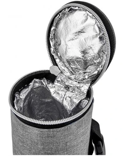 Babyjem Thermal Baby Bottle Bag, Grey Color - BabyJem - Image 2
