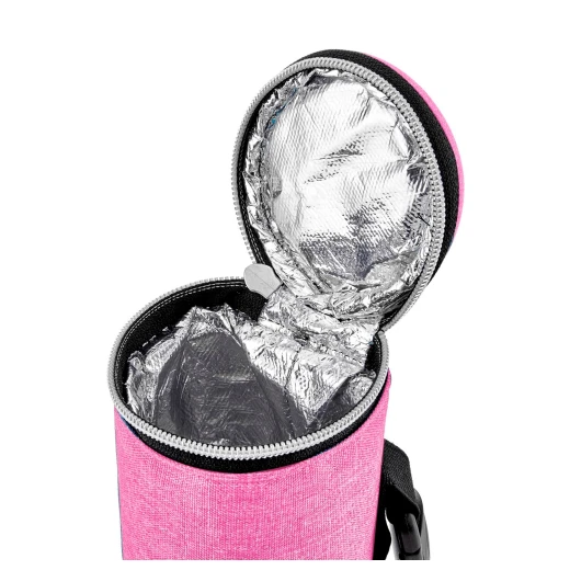 Babyjem Thermal Baby Bottle Bag, Pink Color - BabyJem - Image 2