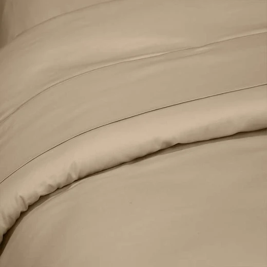 Fieldcrest Plain Duvet Cover King Size, Canvas Color - Fieldcrest - Image 3