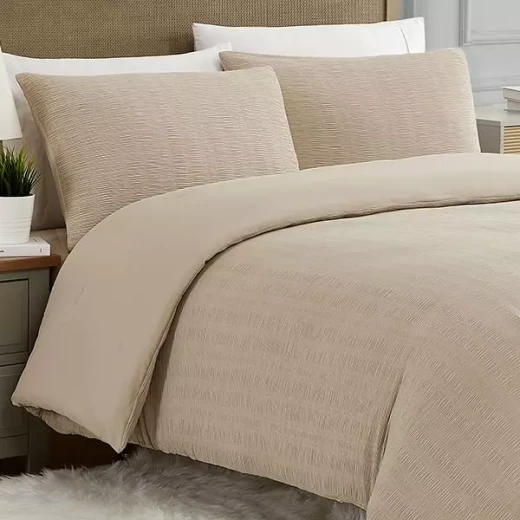 Nova Home "Simply" Crinkled Comforter Set, White Color, Size King, 4 Pieses - Nova Home - Image 5