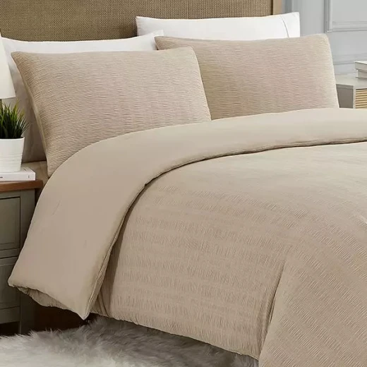Nova Home "Simply" Crinkled Comforter Set, White Color, Size King, 4 Pieses - Nova Home - Image 4