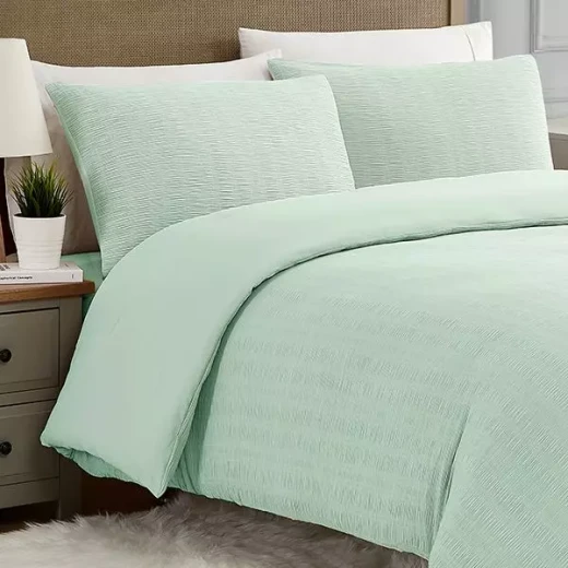 Nova Home "Simply" Crinkled Comforter Set, Green Color, Size King, 4 Pieses - Nova Home - Image 3