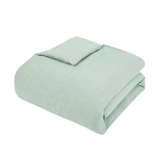 Nova Home "Simply" Crinkled Comforter Set, Green Color, Size Queen, 4 Pieses - Nova Home - Image 5