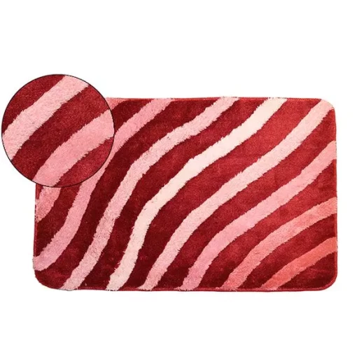Nova Home Cable Bath Mat, Pink Color, Size 50*80 - Nova Home - Image 2