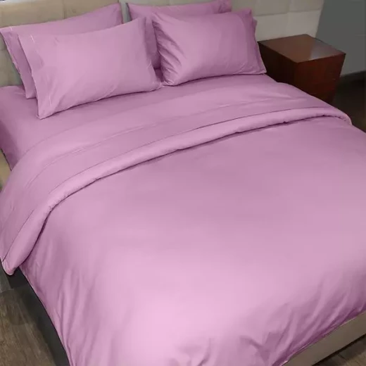غطاء وجه لحاف بتصميم سادة مجوز باللون البني النهدي من فيلدكريست - فيلدكريست - Image 4