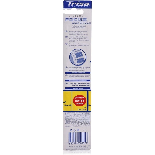 Trisa focus pro clean medium toothbrush - TRISA - Image 2