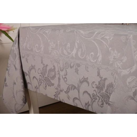Nova Home Sketched Table Cloth, Poly Cotton, Beige Color, 160*270 Cm - Nova Home - Image 3