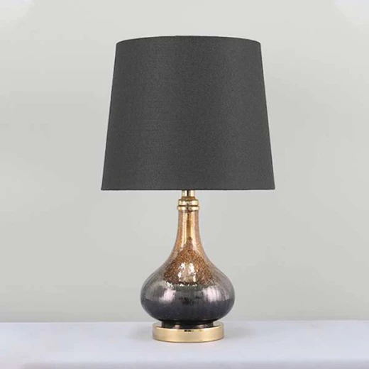Nova Home Script Table Lamp, Black Color, 50 Cm - Nova Home - Image 2