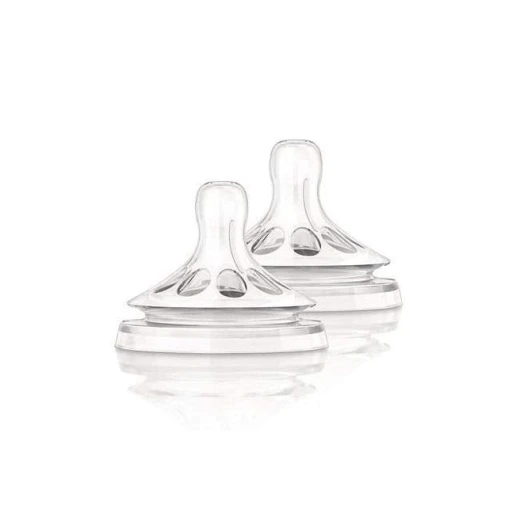 Tot Care Medium Silicone Teether, 2 Pieces Tot Care Medium Silicone Teether, 2 Pieces