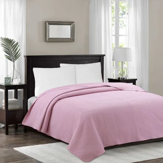 Nova Home "Dimension" Coverlet, Pink Color - Nova Home - Image 3