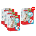 Pine Classic Diapers 3+1, Size 6,14 Diapers +15 Kg - PIne