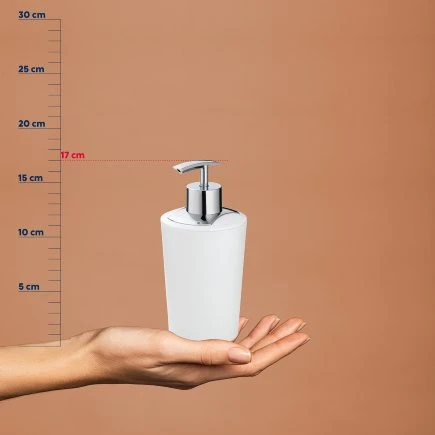 موزع الصابون السائل, بتصميم مارتا, باللون الابيض, سعة 350 مل من كيلا - كيلا - Image 3