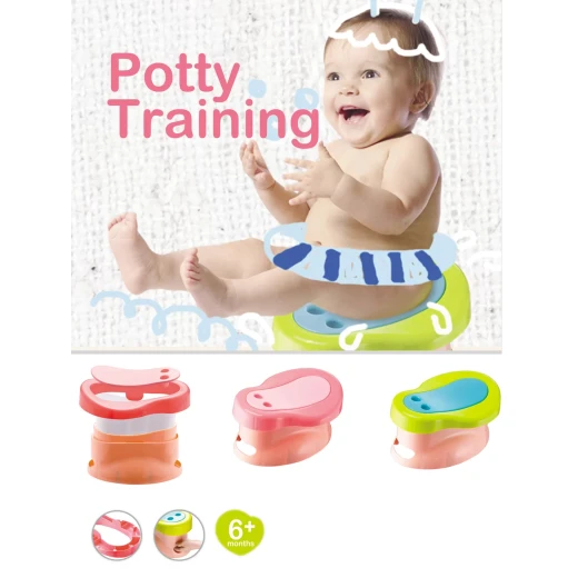 Farlin Potty Trainer 3 in 1, Pink - Farlin - Image 4