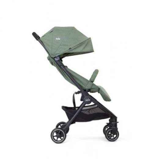 Joie Pact Lightweight Stroller in Laurel: Experience ultimate convenience with its compact fold and multi-mode versatility. Perfect for travel, this stroller offers smooth handling and effortless portability. Stylish and practical, the Joie Pact is your ideal travel companion. - Joie - Image 4