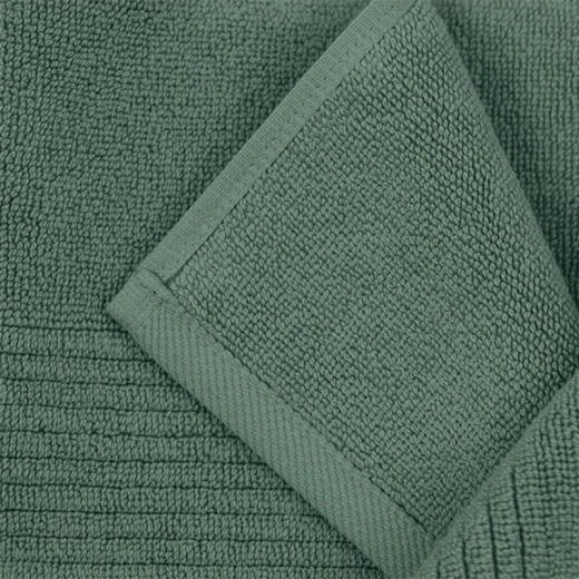Nova Home Pretty Collection Bath Mat Towel, Cotton, Green Color - Nova Home - Image 2