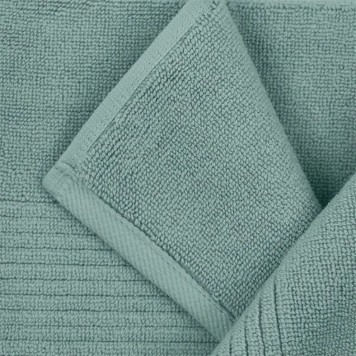 Nova Home Pretty Collection Bath Mat Towel, Cotton, Mint Color - Nova Home - Image 3