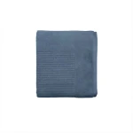 Nova Home Pretty Collection Bath Mat Towel, Cotton, Petrol Color - Nova Home