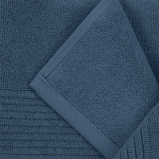 Nova Home Pretty Collection Bath Mat Towel, Cotton, Petrol Color - Nova Home - Image 2
