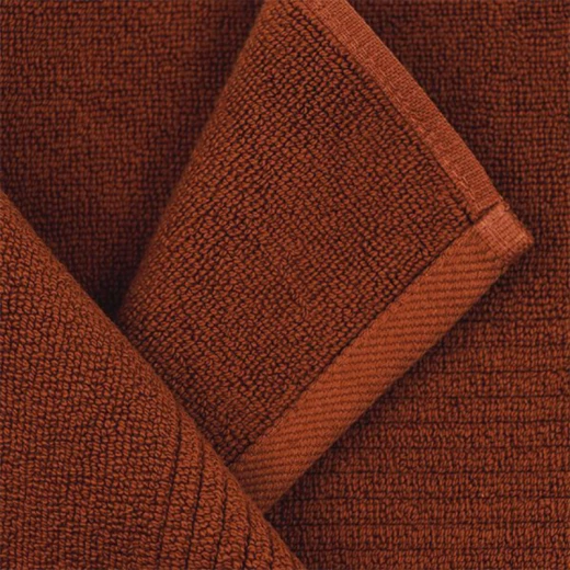Nova Home Pretty Collection Bath Mat Towel, Cotton, Light Brown Color - Nova Home - Image 2