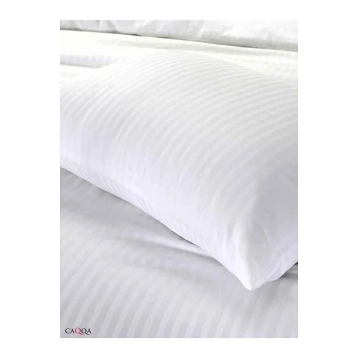 Nova Home UltraStripe Hotel Style Duvet Cover Set, 220x260 Size, Grey Color - Nova Home - Image 3