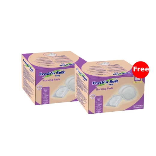 Fresh'n Soft Breast Pads,30pc 1 Pack + 1 Pack for Free Fresh'n Soft Breast Pads,30pc 1 Pack + 1 Pack for Free