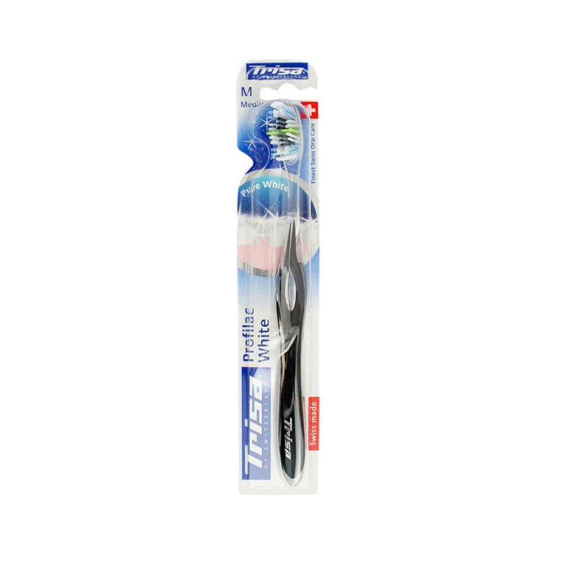 Trisa Profilac White Medium Soft Toothbrush 1pc - TRISA