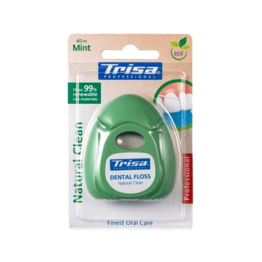Trisa dental floss natural clean Trisa dental floss natural clean