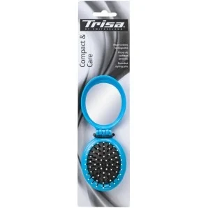Trisa hb basis folding brush including mirror - TRISA