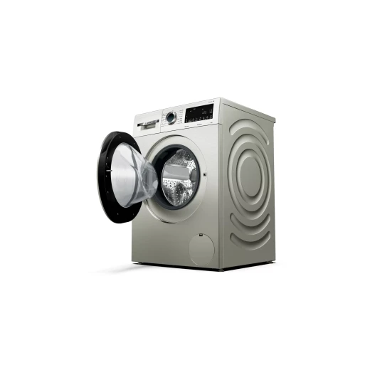 BOSCH Serie | 4 washing machine, frontloader fullsize 9 kg 1200 rpm, silver inox - BOSCH - Image 6