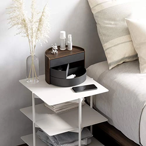 Umbra storage box with rotating drawers, black color - Umbra - Image 3