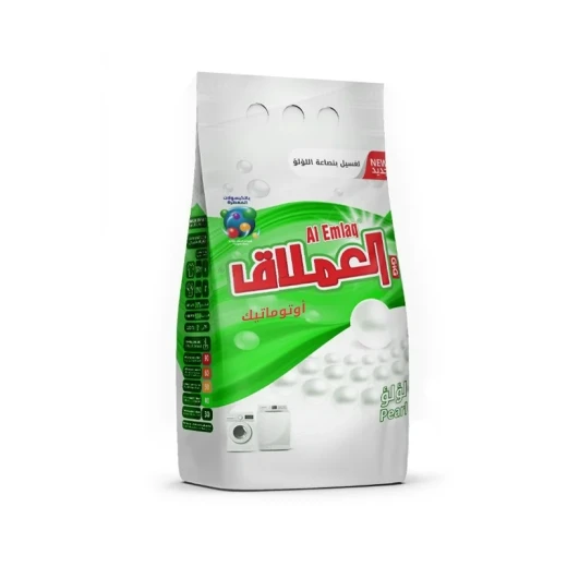 Al Emlaq Detergent Powder - Automatic - 1.5 kg - Pearls - Bag Al Emlaq Detergent Powder - Automatic - 1.5 kg - Pearls - Bag