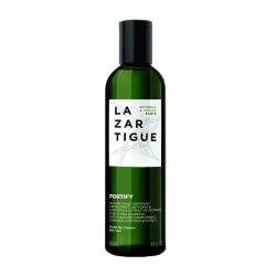 Lazartigue Fortify Anto Hair loss Densifying Shampoo, Enriched with Guarana and Ricinus, Strengthens Fragile Hair, Stronger Appearance, Perfect for Everyday Usage, Vegan, Lemon, 250ML