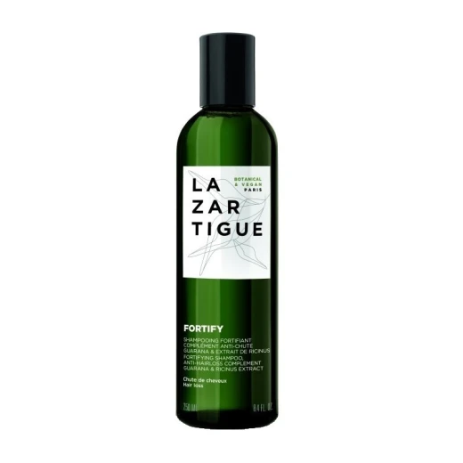 Lazartigue Fortify Anto Hair loss Densifying Shampoo, Enriched with Guarana and Ricinus, Strengthens Fragile Hair, Stronger Appearance, Perfect for Everyday Usage, Vegan, Lemon, 250ML Lazartigue Fortify Anto Hair loss Densifying Shampoo, Enriched with Guarana and Ricinus, Strengthens Fragile Hair, Stronger Appearance, Perfect for Everyday Usage, Vegan, Lemon, 250ML