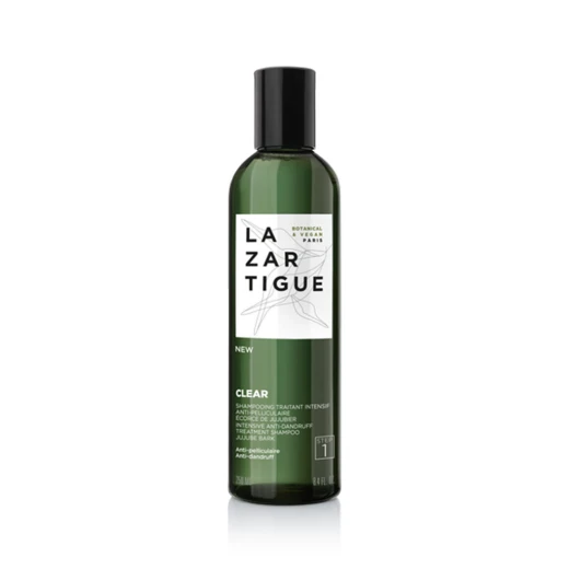 Lazartigue Clear Intensive Anti-Dandruff Treatment Shampoo Step 1, 250ml Lazartigue Clear Intensive Anti-Dandruff Treatment Shampoo Step 1, 250ml