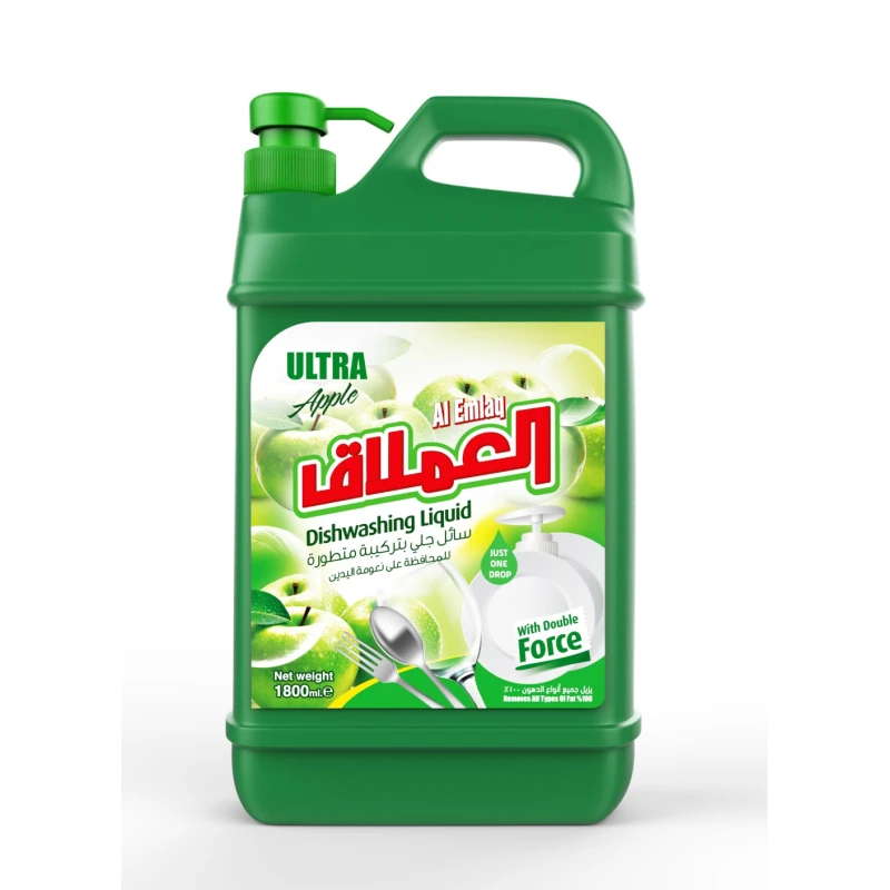 سائل جلي، 1800 مل، تفاح من العملاق - العملاق