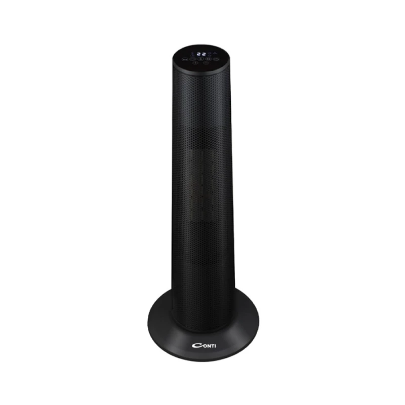 Conti Ceramic Electric Heater - Black Color - Conti