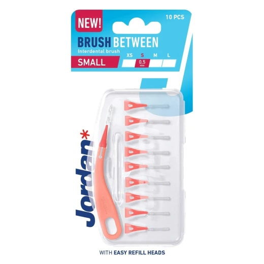 Jordan Clinic Interdental Brush - S - 10PCS Jordan Clinic Interdental Brush - S - 10PCS