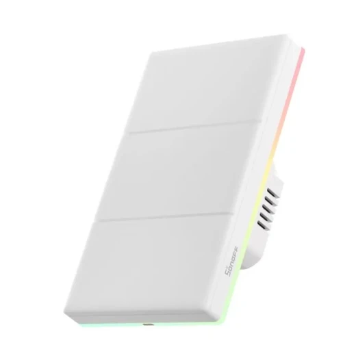 SONOFF Smart Touch Wall Switch (T5-4C-120), Full Touch Smart LED Light Switch, Works with Alexa/Google Home/Alice, 4 Gang 1 Way, 2.4Ghz WiFi Only - Sonoff - Image 2