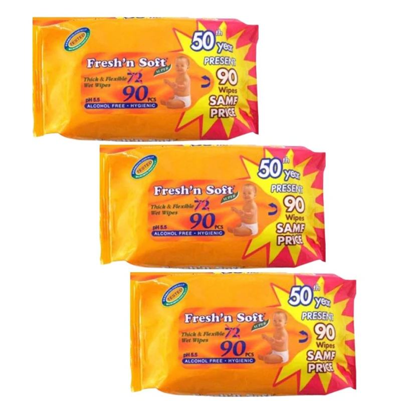Fresh'n Soft Super Fresh {Classic}, 3 Packs - Fresh'n Soft