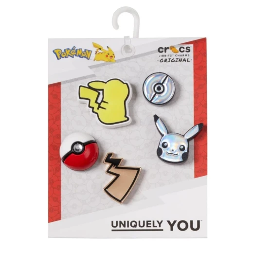 Crocs Jibbitz Symbol Shoe Charms for Crocs Elevated Pokémon 5 Pack - Crocs - Image 2