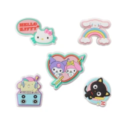 Crocs Jibbitz Symbol Shoe Charms for Crocs Hello Kitty 5 Pack