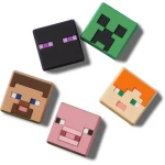 Crocs Jibbitz Symbol Shoe Charms for Crocs Minecraft 5 Pack - Crocs