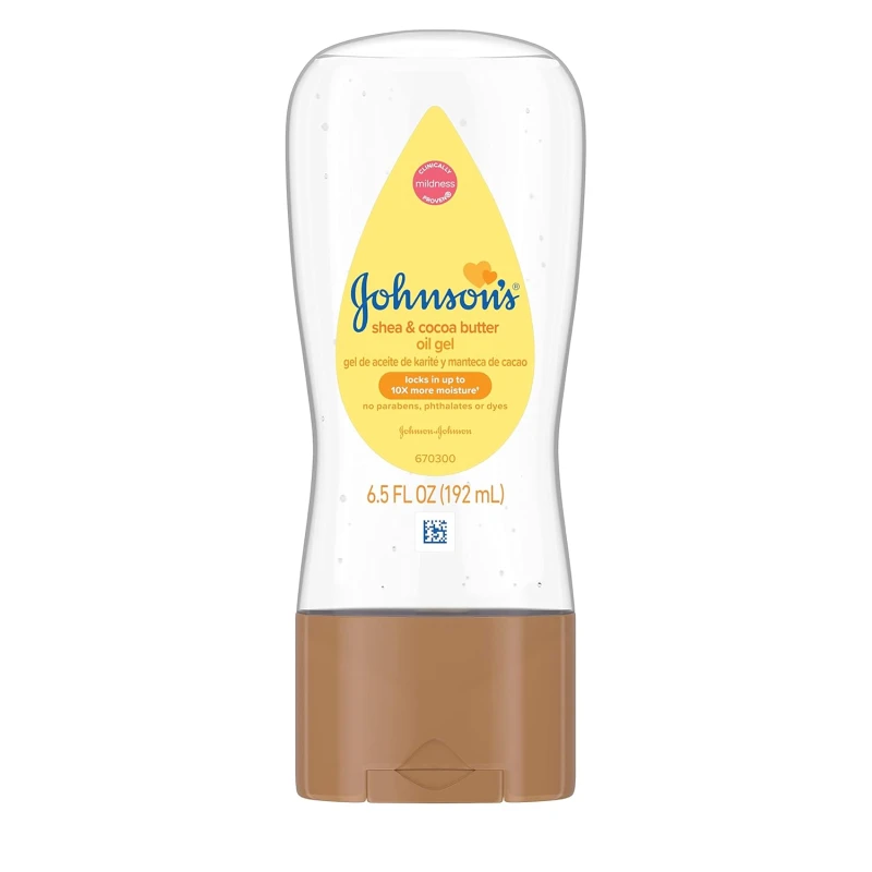 Johnsons shea&cocobutter oil gel 192 ml - Johnson's