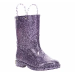 Western Chief Kids Glitter Rain Boots, Purple Color, Size 24 - Western Chief