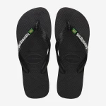 Havaianas Brasil Logo Black 41/42 - Havaianas