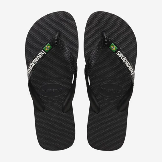 Havaianas Brasil Logo Black 41/42 Havaianas Brasil Logo Black 41/42