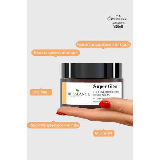 Biobalance Super Glow Gel Cream Moisturizer 50ml - Bio Balance - Image 2