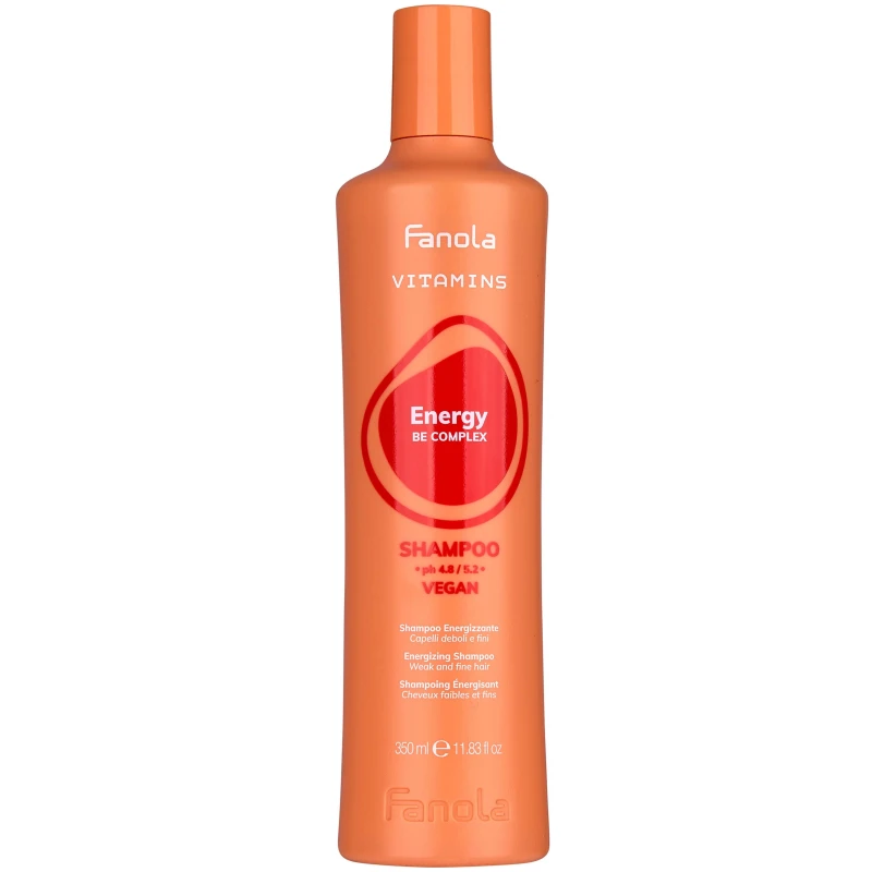 Fanola Vitamins Energy Be Complex Vegan Energizing Shampoo 350ml - Fanola